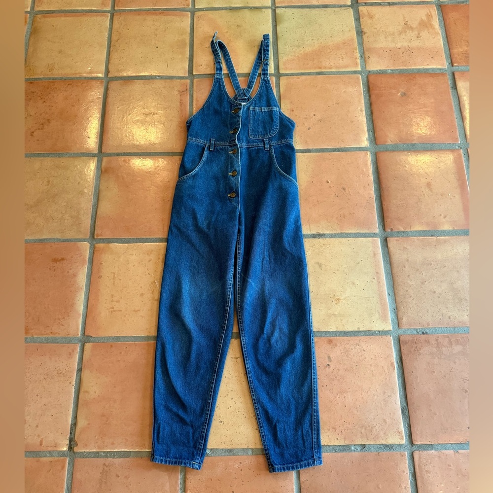Vintage Lee Button up Overalls